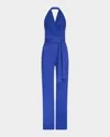 Diane Von Furstenberg Delia Jumpsuit In Royal Blue