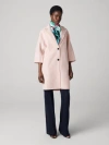 Diane Von Furstenberg Diane Coat In Pink