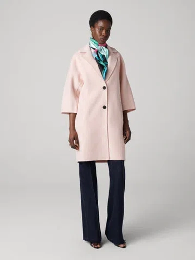 Diane Von Furstenberg Diane Coat In Pink