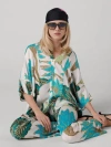Diane Von Furstenberg Diane Short Sleeve Shirt In Green