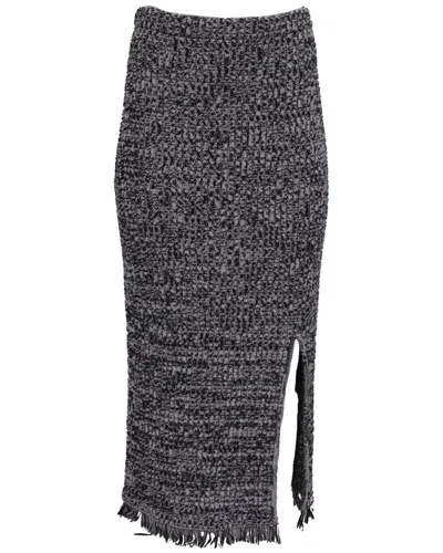 Diane Von Furstenberg Knitted Midi Skirt (authentic Pre-  Loved) In Black