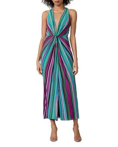 Diane Von Furstenberg Diane Von Furstenburg Zella Twist Front Dress In Multi