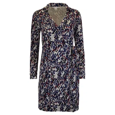 Diane Von Furstenberg Dianne Von Furstenberg Wrap Dress In Multicolor Silk