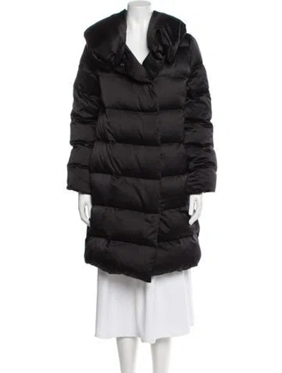 Pre-owned Diane Von Furstenberg Down Coat In Black