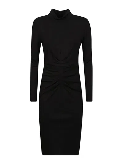 Diane Von Furstenberg Sheska Shirtdress In Black