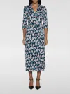 Diane Von Furstenberg Dress  Woman Color Wine In Wine