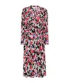 Diane Von Furstenberg Erica Midi Dress In Black