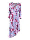 Diane Von Furstenberg Elosie Two Floral Long Sleeve Midi Dress In Multicolour