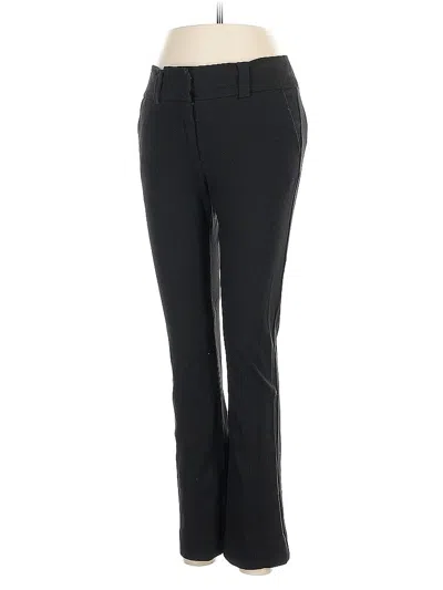 Pre-owned Diane Von Furstenberg Dress Pants In Black