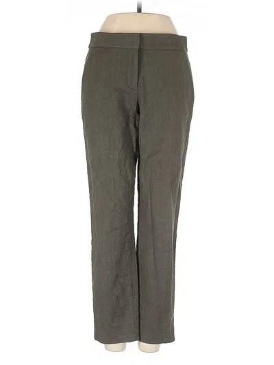 Pre-owned Diane Von Furstenberg Dress Pants In Gray
