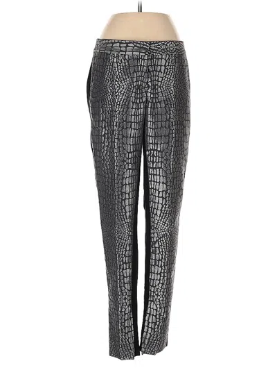 Pre-owned Diane Von Furstenberg Dress Pants In Silver