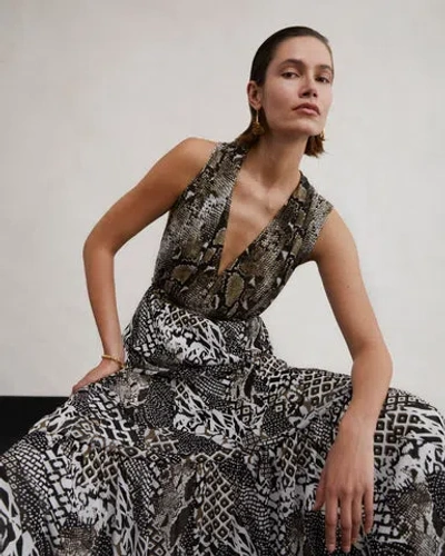 Diane Von Furstenberg Drew Reversible Mesh Dress