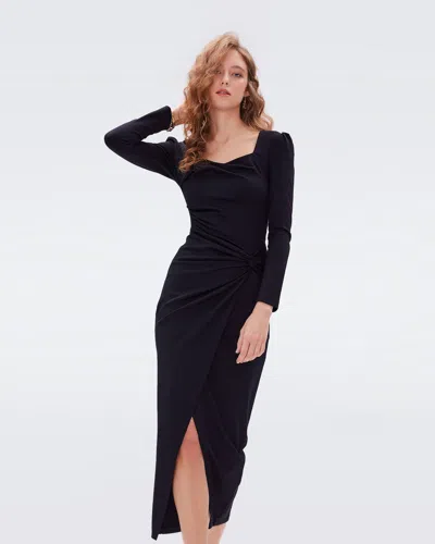Diane Von Furstenberg Dvf In Black