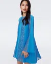 Diane Von Furstenberg Anais Dress In Blue