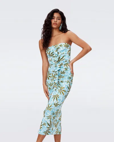 Diane Von Furstenberg Dvf In Cannabis Blue | ModeSens
