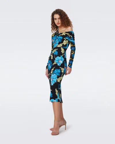 Diane Von Furstenberg Dvf In Huge And Tiny Hendrix Floral Dar