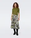 Diane Von Furstenberg Dvf In Huge Cassette Tape Shadow Green