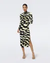 Diane Von Furstenberg Dvf In Huge Wild Thing Shadow Green