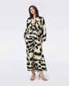 Diane Von Furstenberg Dvf In Wild Thing Shadow Green