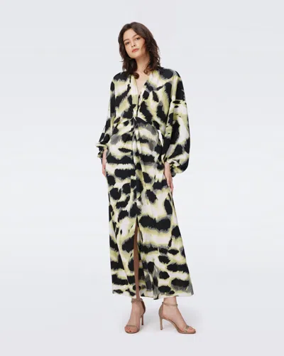 Diane Von Furstenberg Dvf In Wild Thing Shadow Green