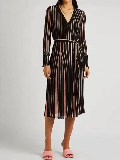 Diane Von Furstenberg Edeline Wrap Dress In Black