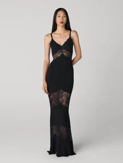 Diane Von Furstenberg Eden Dress In Black