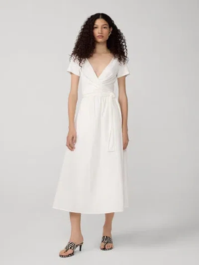 Diane Von Furstenberg Elena Dress In White