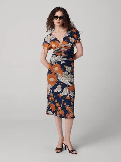 Diane Von Furstenberg Ella Reversible Dress In Multi