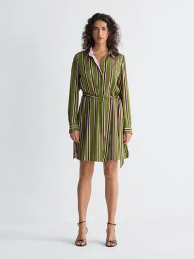 Diane Von Furstenberg Elle Dress In Green