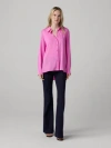 Diane Von Furstenberg Ellie Blouse In Pink