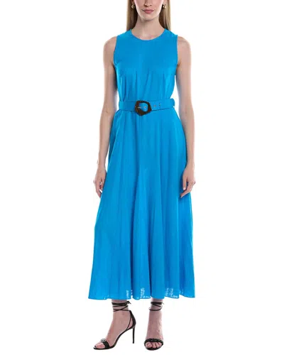 DIANE VON FURSTENBERG DIANE VON FURSTENBERG ELLIOT LINEN-BLEND MIDI DRESS
