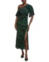 Diane Von Furstenberg Elora Midi Dress In Green