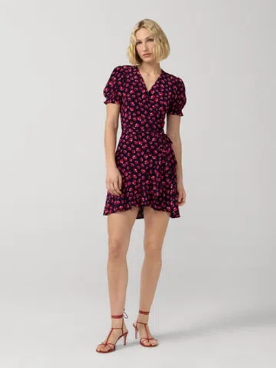 Diane Von Furstenberg Emilia Mini Dress In Pink