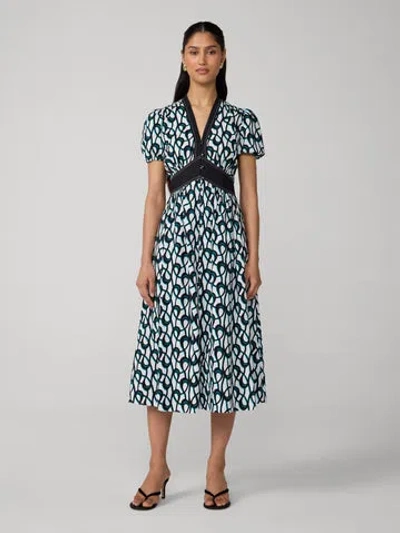 Diane Von Furstenberg Erica Dress In Black