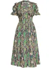 Diane Von Furstenberg Erica Dress In Green
