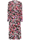 Diane Von Furstenberg Erica Midi Dress In Red