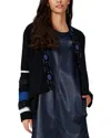 Diane Von Furstenberg Ernest Wool Cardigan In Blue