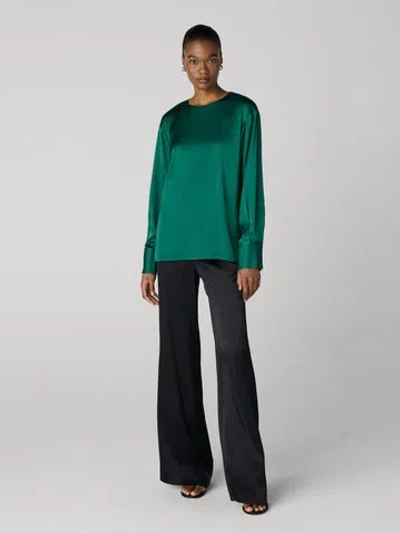 Diane Von Furstenberg Estelle Top In Green