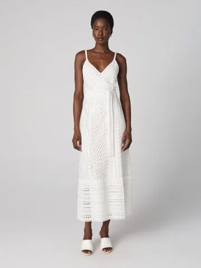 Diane Von Furstenberg Evangelia Wrap Dress In Cane Link