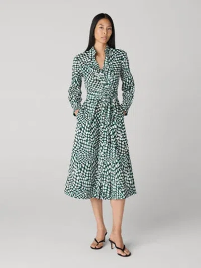Diane Von Furstenberg Eve Dress In Blue