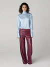 Diane Von Furstenberg Felix Pant In Blue