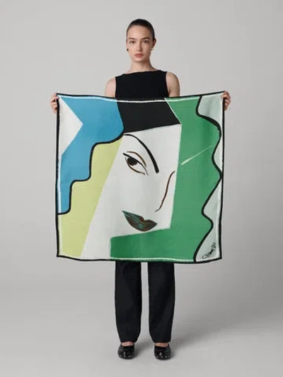 Diane Von Furstenberg Flag Scarf