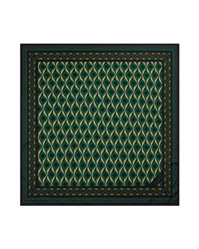 Diane Von Furstenberg Flag Scarf In Green