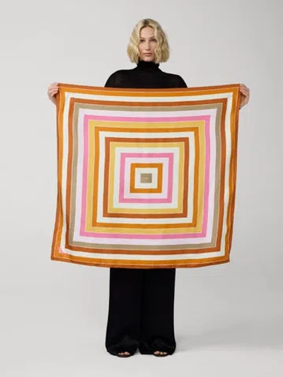 Diane Von Furstenberg Flag Scarf In Multi