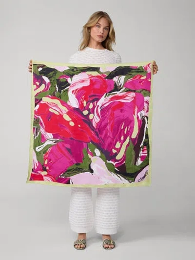 Diane Von Furstenberg Flag Scarf In Multi
