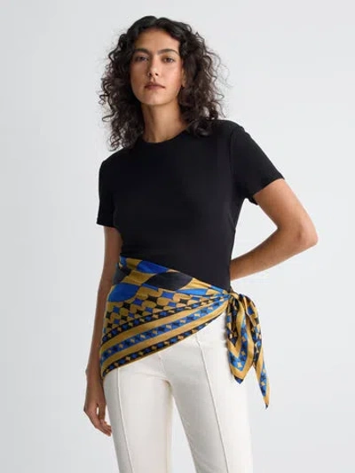 Diane Von Furstenberg Flag Scarf In Multi
