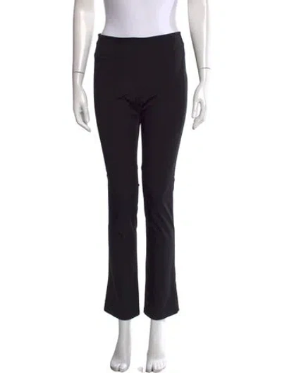 Pre-owned Diane Von Furstenberg Flared Pants In Black