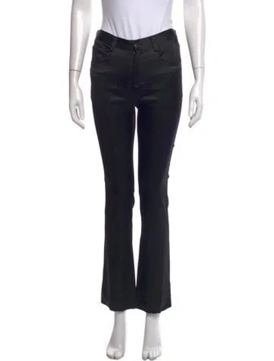 Pre-owned Diane Von Furstenberg Flared Pants In Blue