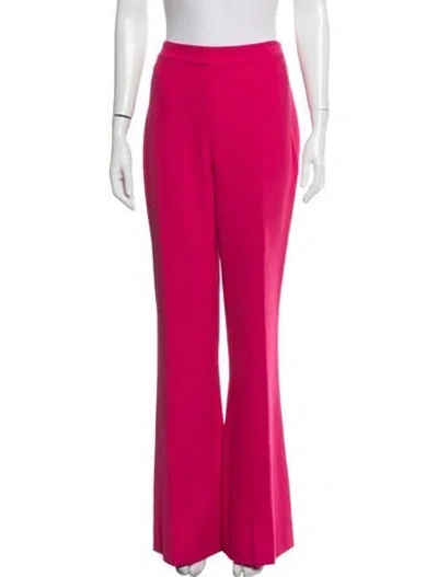 Pre-owned Diane Von Furstenberg Flared Pants In Pink