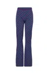 Diane Von Furstenberg Trousers In Blue